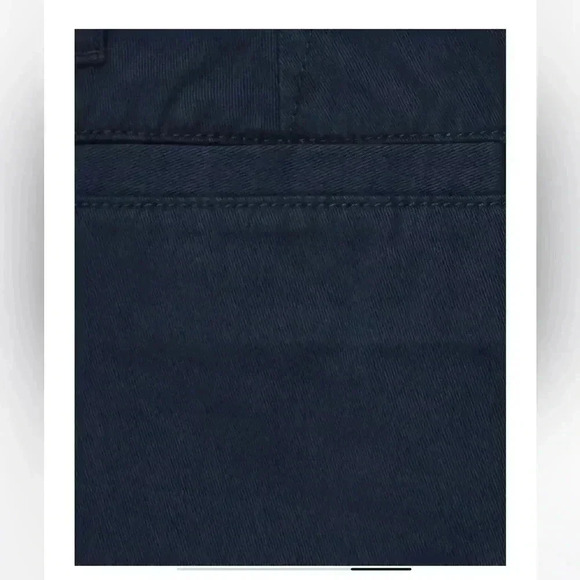 Boys Stretch Chino Shorts - New Navy - Picture 4 of 4
